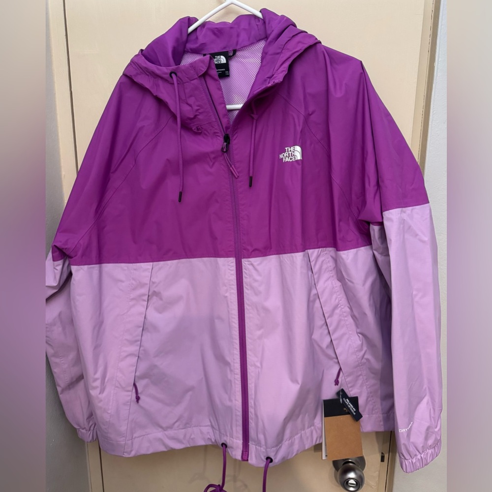 The North Face rain jacket NWT